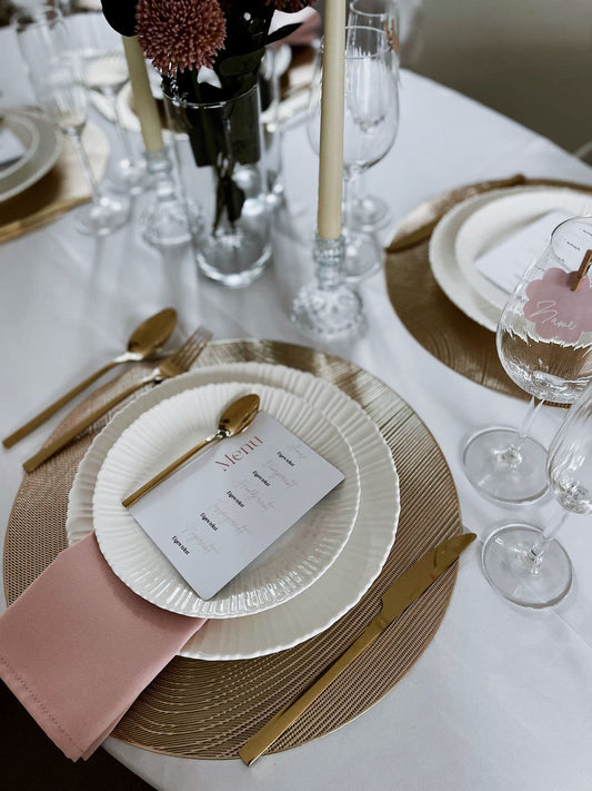 Gouden placemat